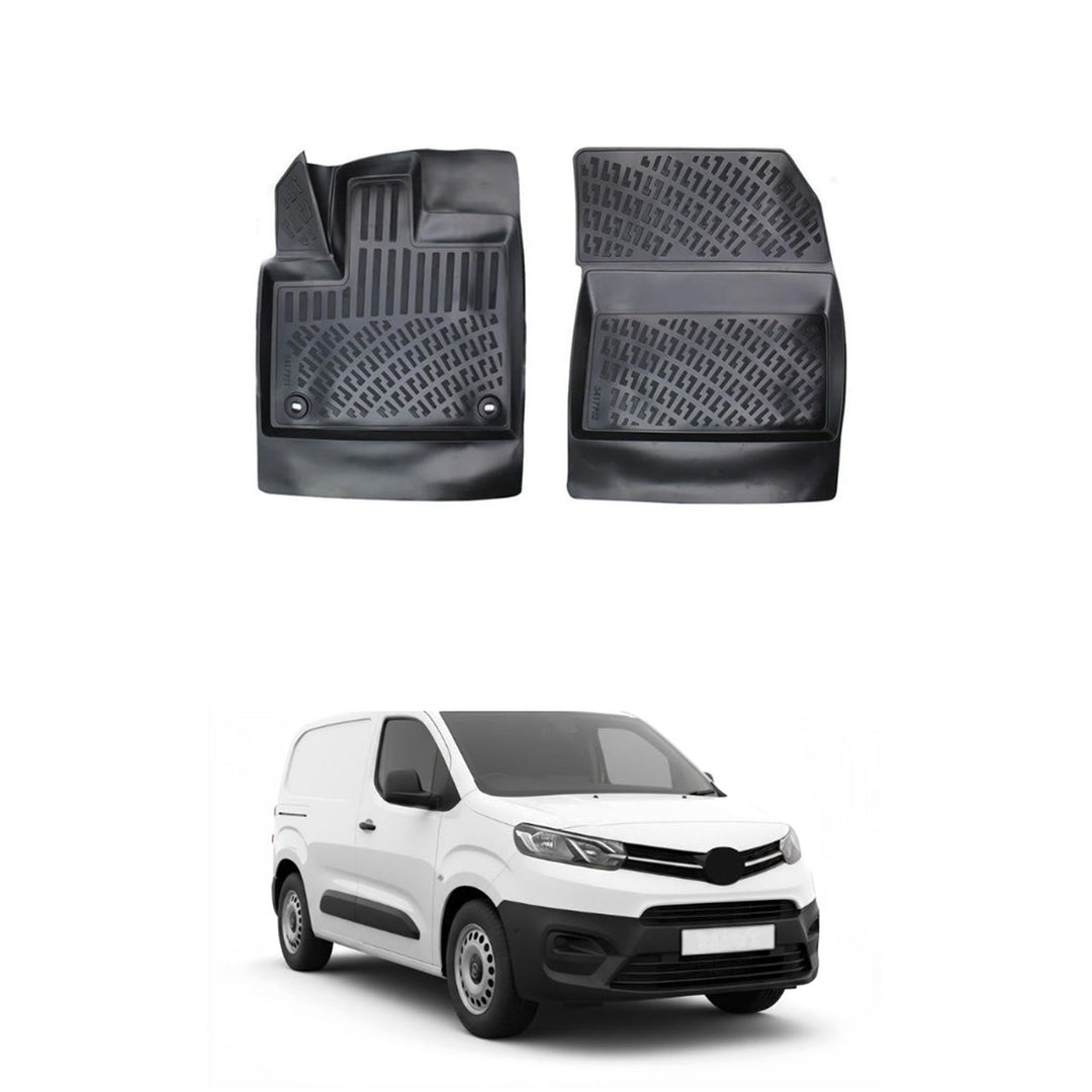 Toyota Proace City 3D Paspas - Siyah (2 Parça) | 2019 ve Sonrası