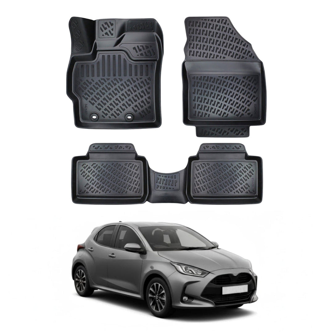 Toyota Yaris 3D Paspas - Siyah | 2020 ve Sonrası, HB