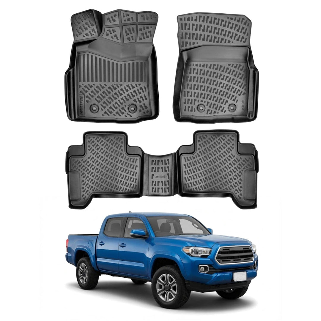 Toyota Tacoma 3D Paspas - Siyah, Çift Kabin, Otomatik Vites | 2018-2023 Arası