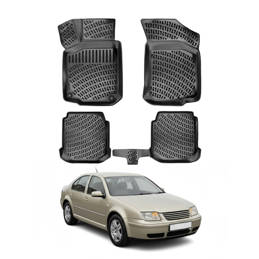 VW Bora 3D Paspas - Siyah | 1999-2006 Arası, SD