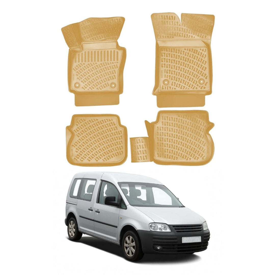 VW Caddy 3D Paspas - Bej | 2003-2010 Arası