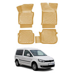 Resmi Galeri görüntüleyicisine yükleyin, VW Caddy 3D Paspas - Bej | 2010-2015 Arası