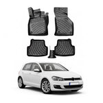Resmi Galeri görüntüleyicisine yükleyin, VW Golf 3D Paspas - Siyah | 2012-2019 Arası, HB