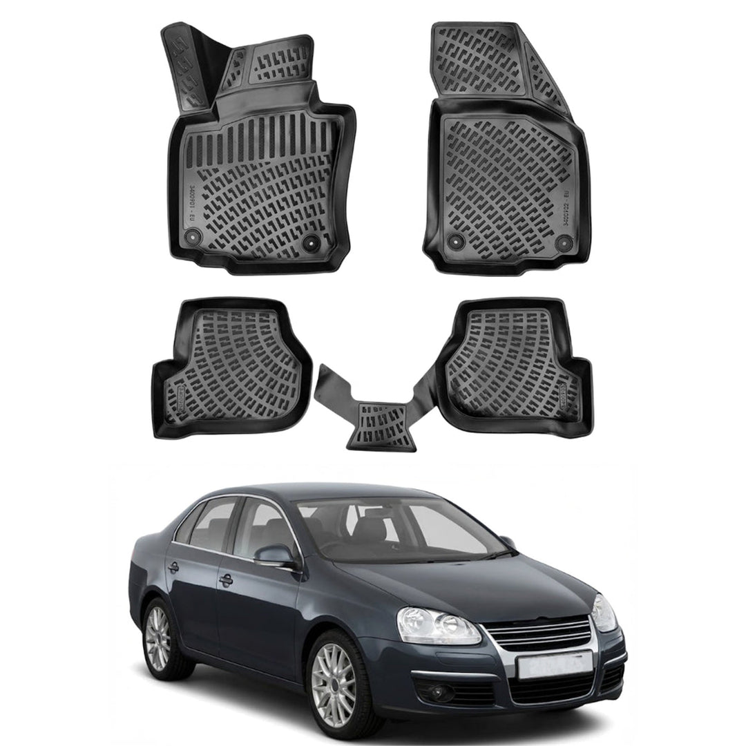 VW Jetta 3D Paspas - Siyah | 2005-2011 Arası, SD