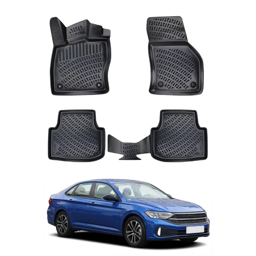 VW Jetta 3D Paspas - Siyah, USA Versiyon | 2019 ve Sonrası, SD
