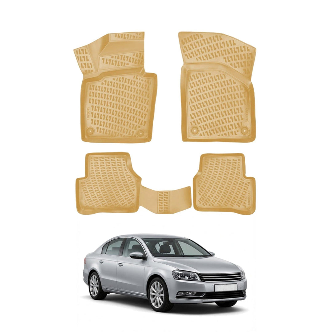 VW Passat B7 3D Paspas - Bej | 2010-2015 Arası, SD