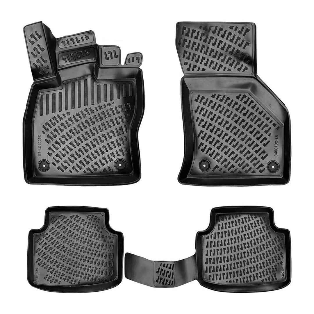 VW Passat B8 3D Paspas - Siyah | 2015-2022 Arası, SD