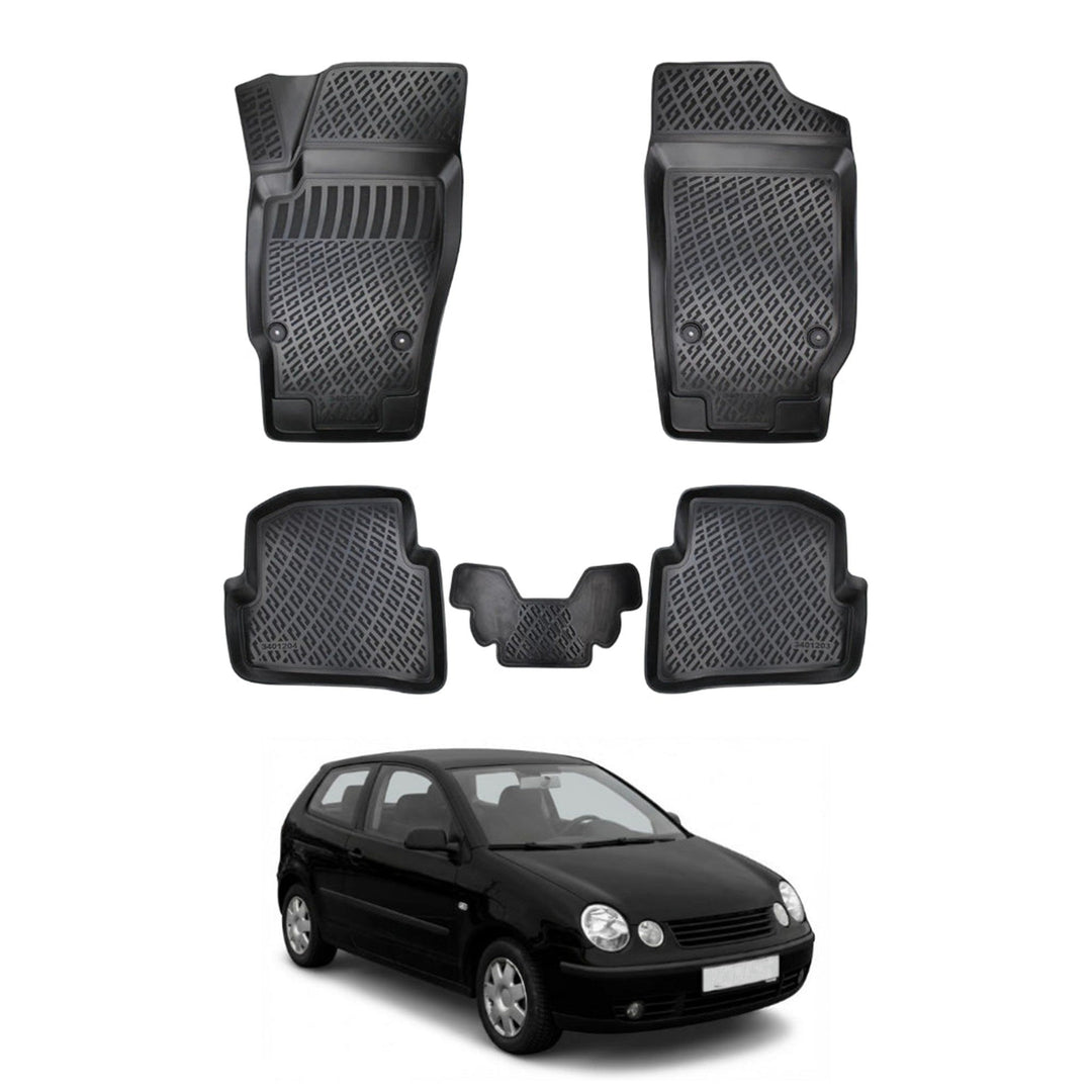 VW Polo 3D Paspas - Siyah | 2002-2009 Arası, HB