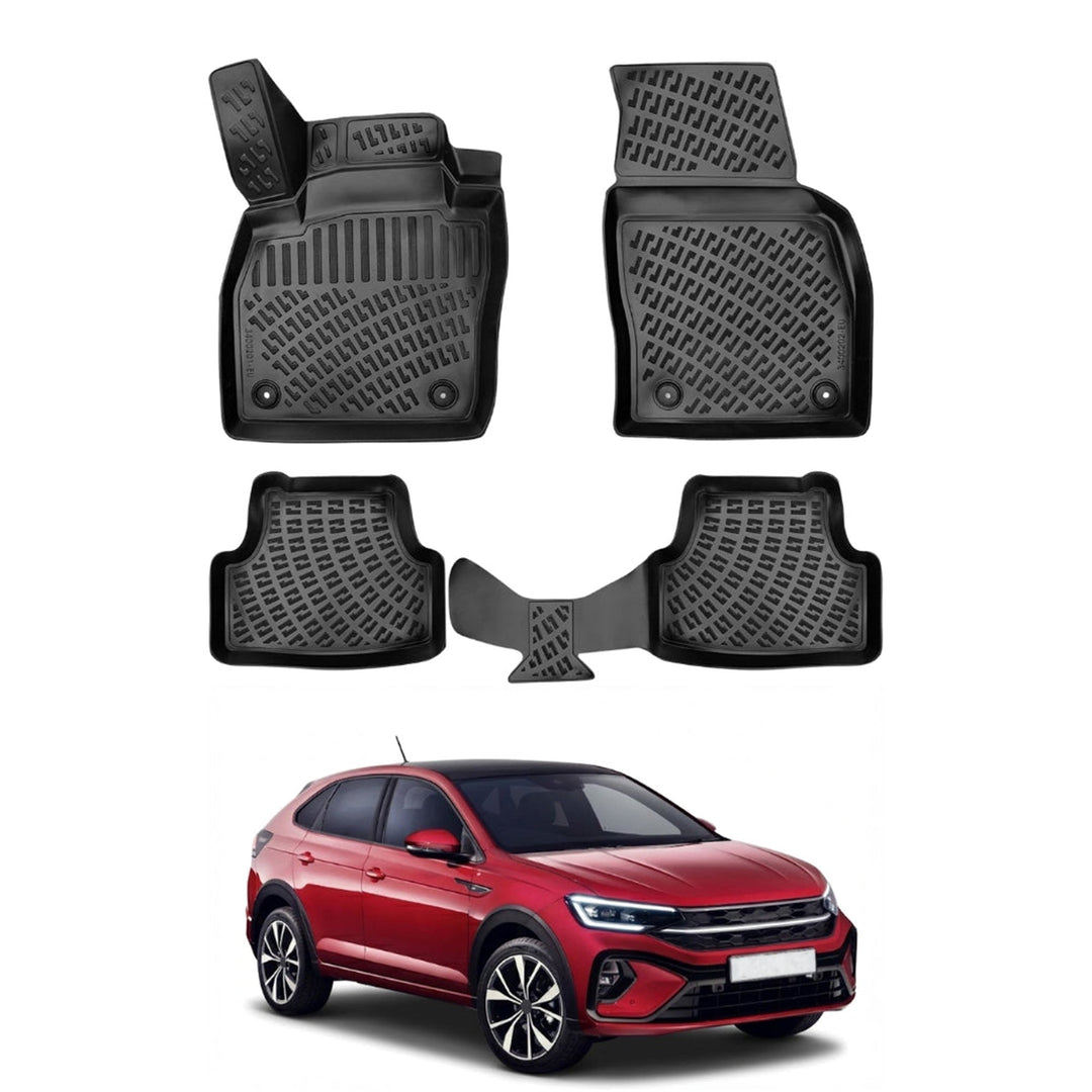 VW Taigo 3D Paspas - Siyah | 2021 ve Sonrası