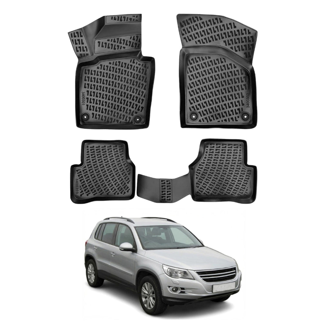 VW Tiguan 3D Paspas - Siyah | 2007-2016 Arası