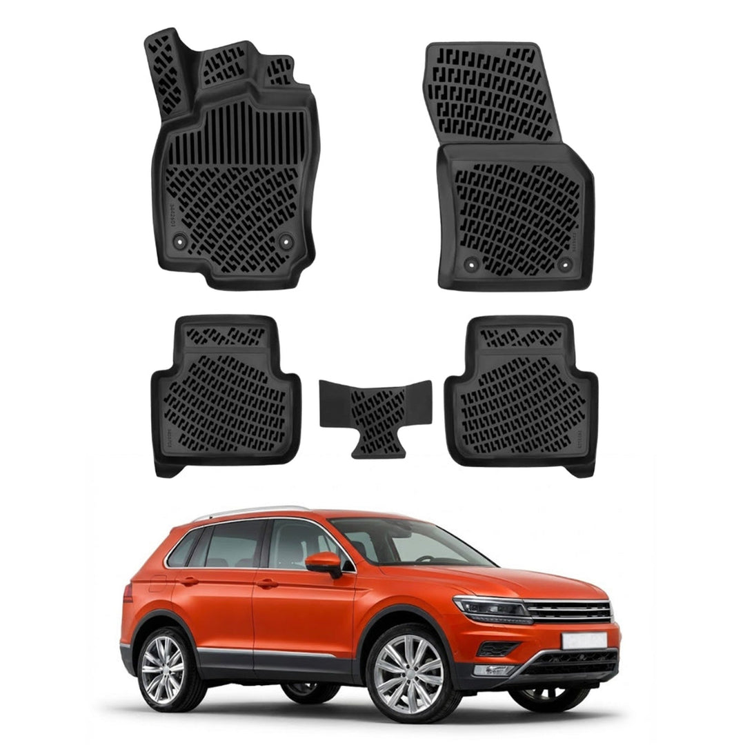 VW Tiguan 3D Paspas - Siyah | 2016-2023 Arası