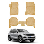 Resmi Galeri görüntüleyicisine yükleyin, VW Touareg 3D Paspas - Bej, 2 Bölge Klimalı | 2010-2018 Arası