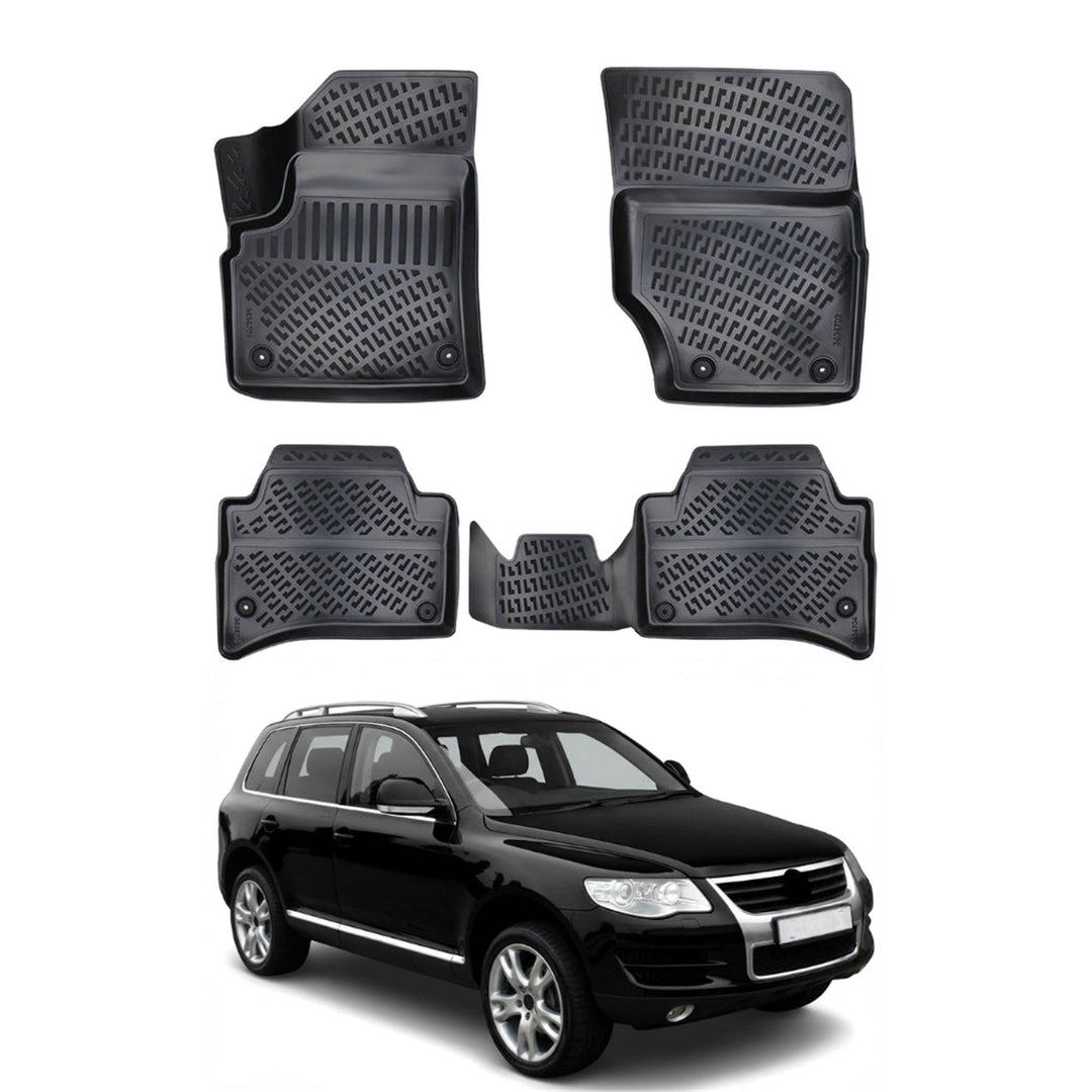 VW Touareg 3D Paspas - Siyah | 2007-2010 Arası