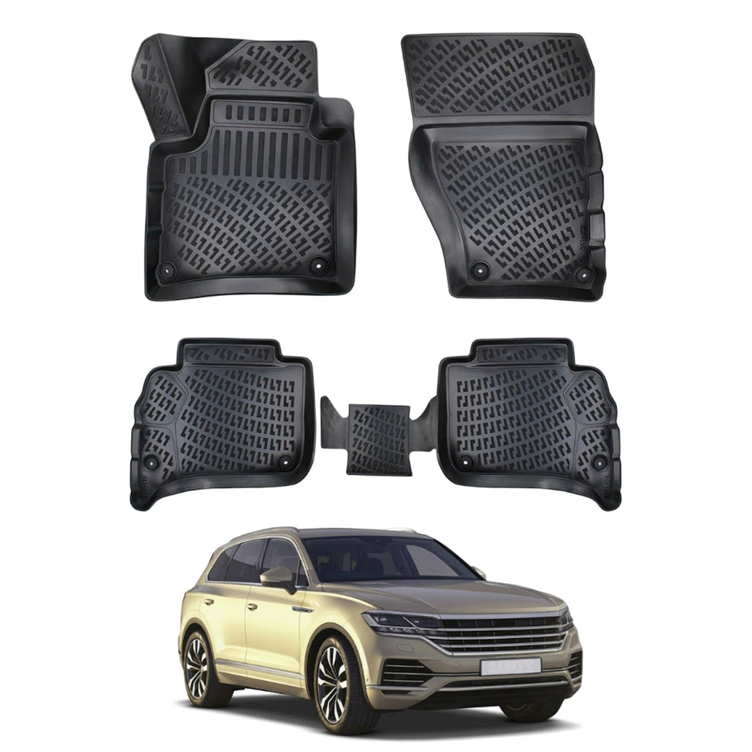 VW Touareg 3D Paspas - Siyah | 2018-2023 Arası