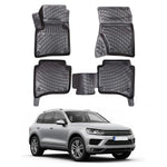 Resmi Galeri görüntüleyicisine yükleyin, VW Touareg 3D Paspas - Siyah, 2 Bölge Klimalı | 2010-2018 Arası