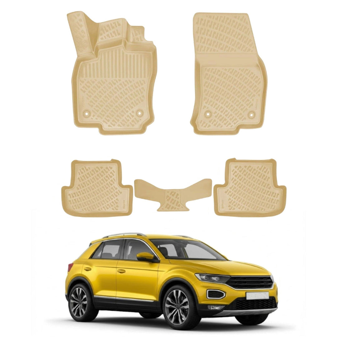 VW T-Roc 3D Paspas - Bej | 2017 ve Sonrası