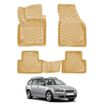 Resmi Galeri görüntüleyicisine yükleyin, Volvo V50 3D Paspas - Bej | 2004-2012 Arası, SW