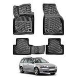 Resmi Galeri görüntüleyicisine yükleyin, Volvo V50 3D Paspas - Siyah | 2004-2012 Arası, SW
