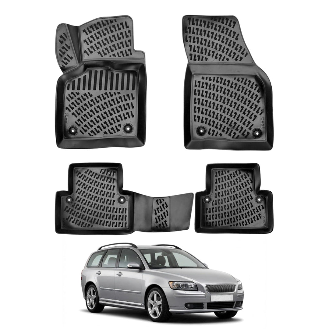 Volvo V50 3D Paspas - Siyah | 2004-2012 Arası, SW