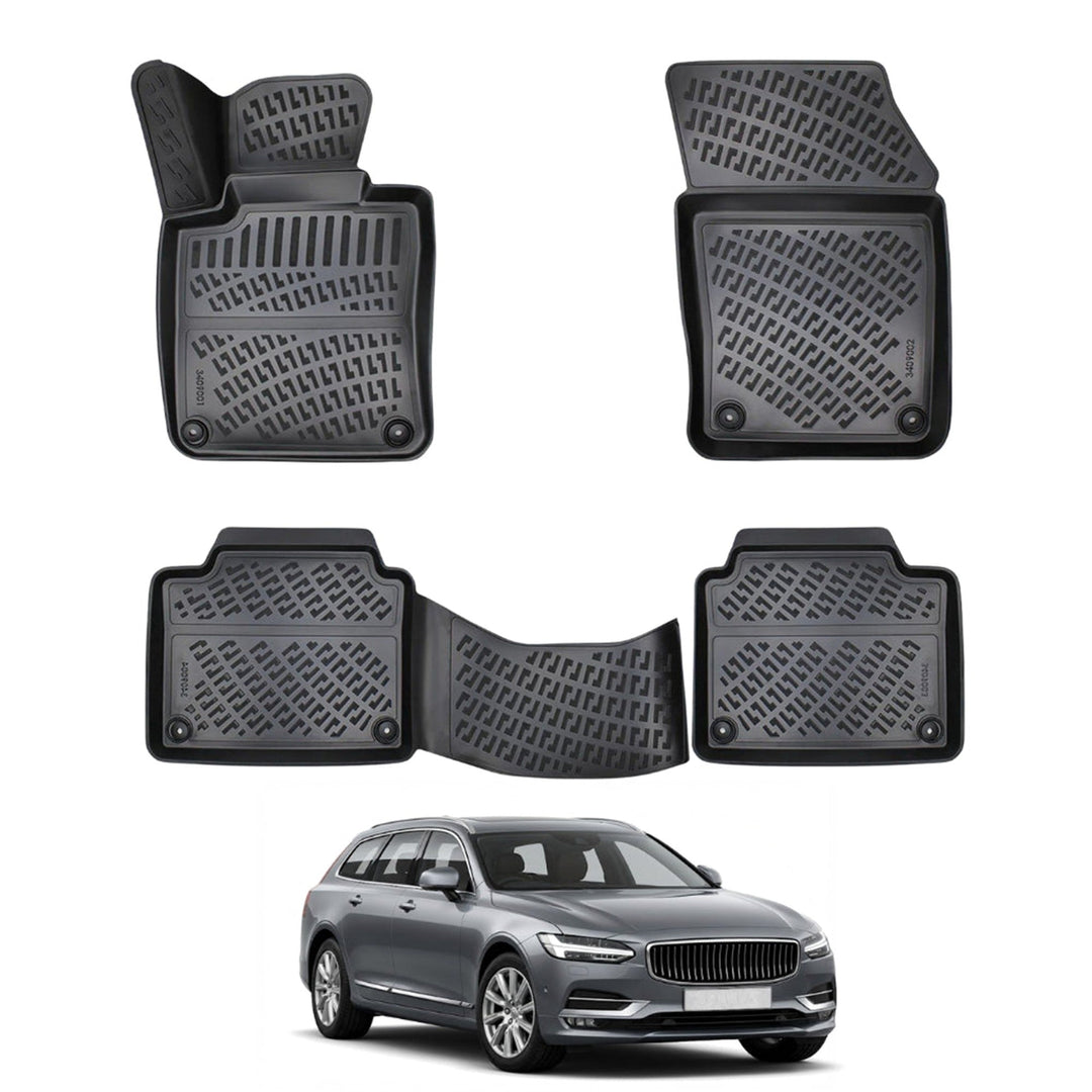 Volvo V90 3D Paspas - Siyah | 2016 ve Sonrası