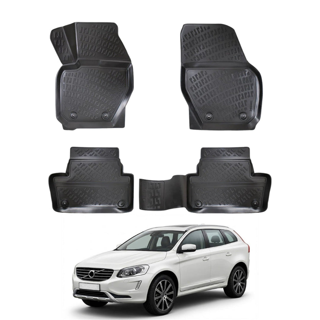 Volvo XC60 3D Paspas - Siyah | 2008-2017 Arası