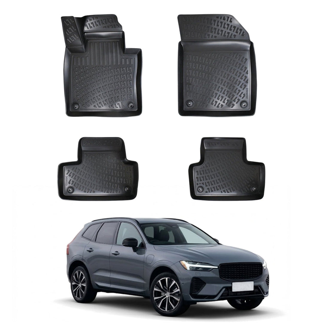 Volvo XC60 3D Paspas - Siyah, Hybrid | 2022 ve Sonrası
