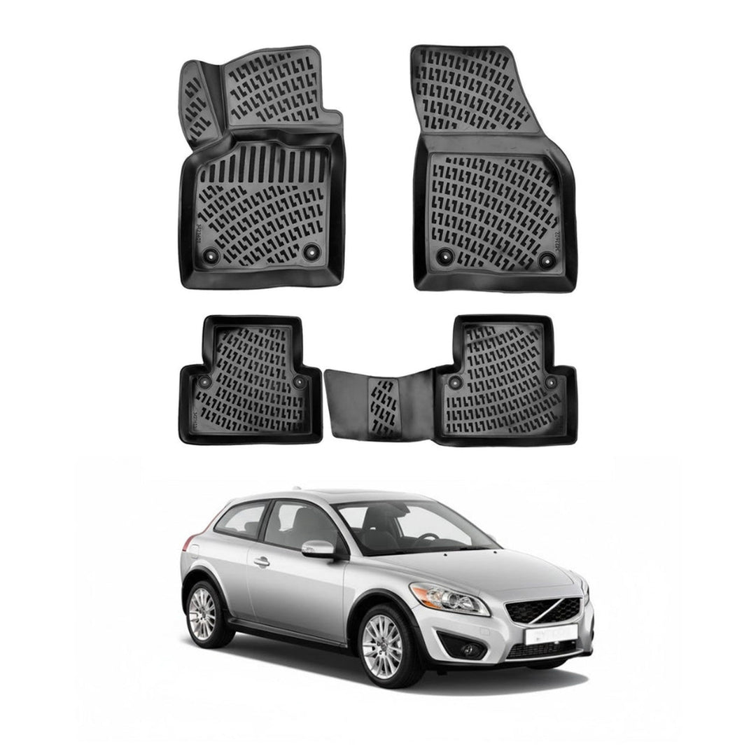 Volvo C30 3D Paspas - Siyah | 2006-2013 Arası, HB