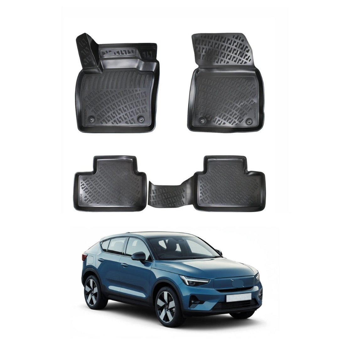 Volvo C40 Recharge 3D Paspas - Siyah | 2021 ve Sonrası