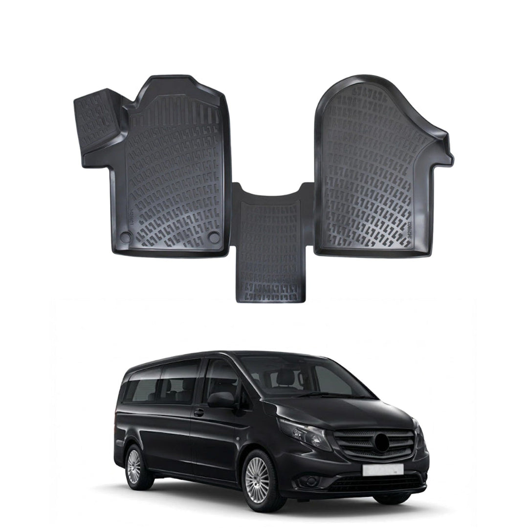 Mercedes Metris 3D Paspas - Siyah | 2014 ve Sonrası