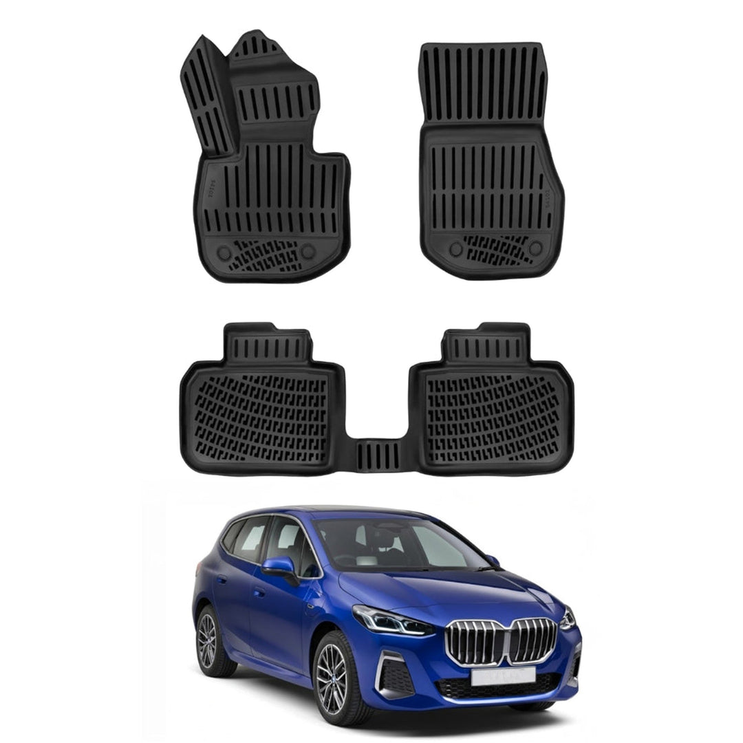 Bmw 2 Serisi U06 Active Tourer PHEV 3D Paspas - Siyah | 2021 ve Sonrası, HB