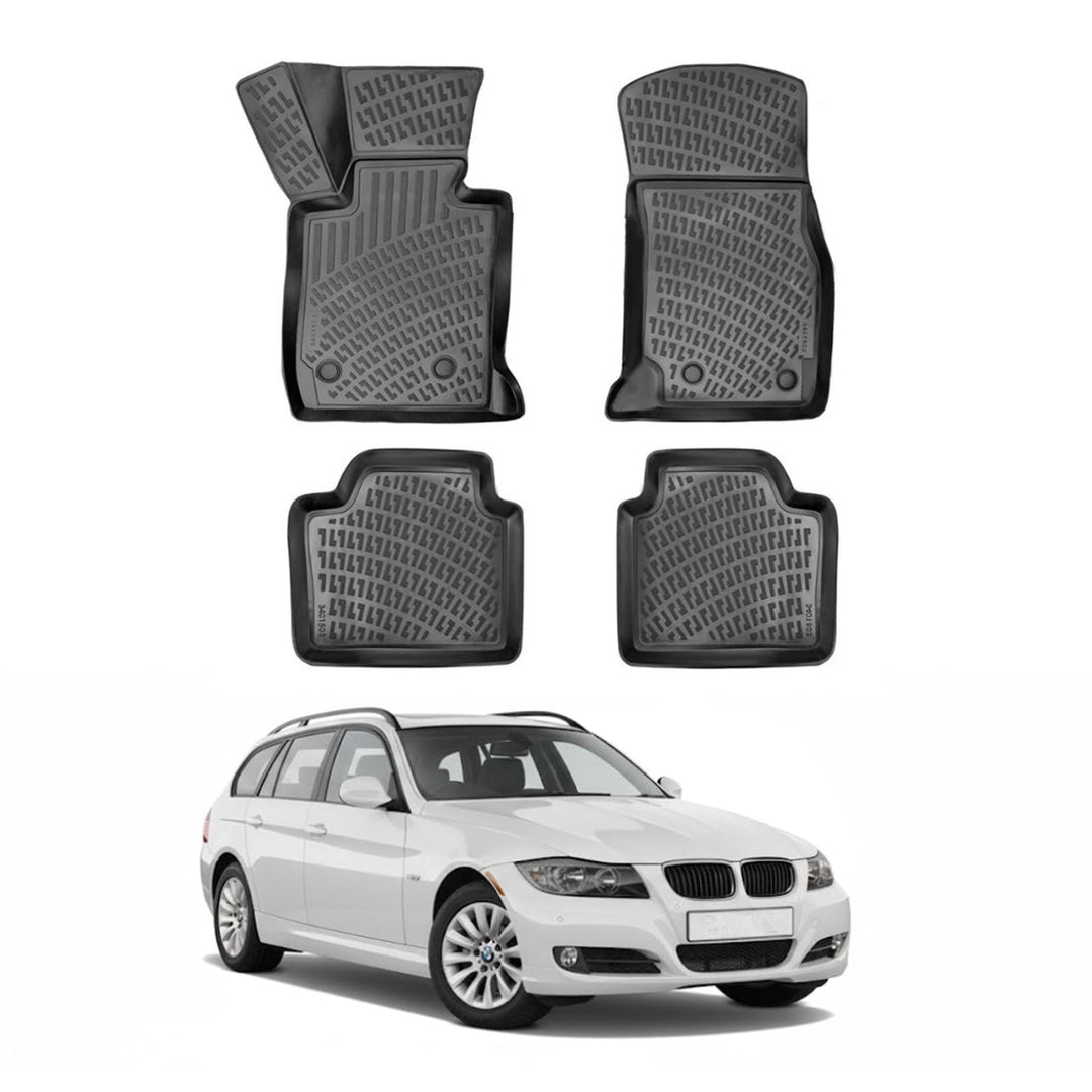 Bmw 3 Serisi E91 Touring 3D Paspas - Siyah | 2005-2012 Arası, SW