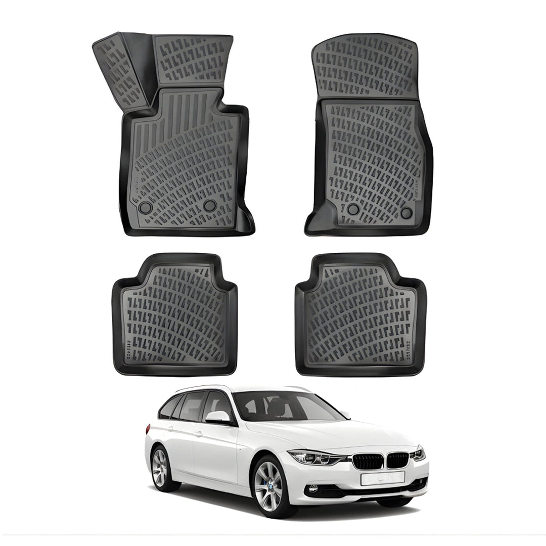 Bmw 3 Serisi F31 Touring 3D Paspas - Siyah | 2012-2019 Arası, SW