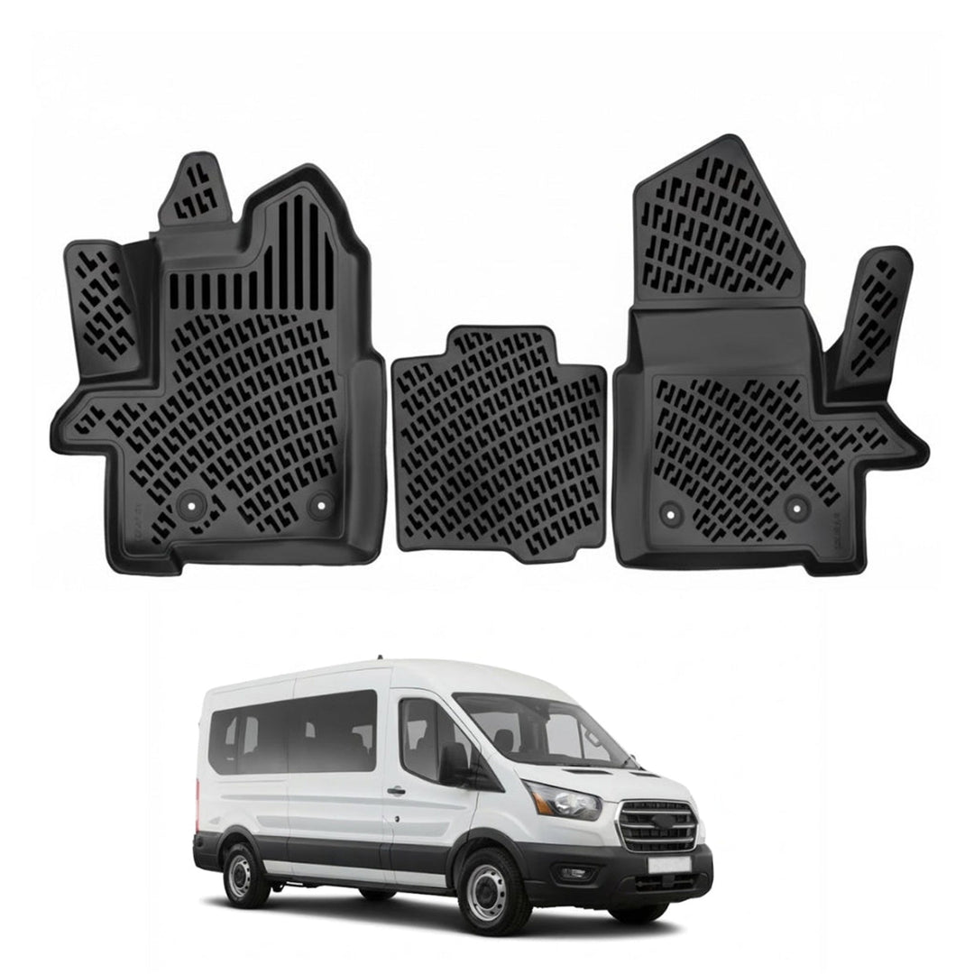 Ford Transit 3D Paspas - Siyah (3 Parça) | 2019 ve Sonrası