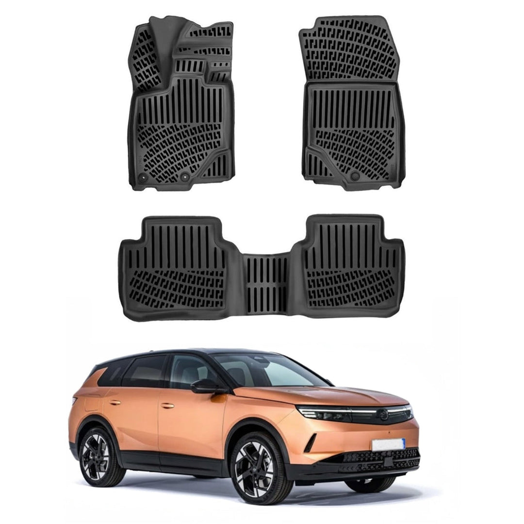 Opel Grandland MHEV 3D Paspas - Siyah | 2025 ve Sonrası