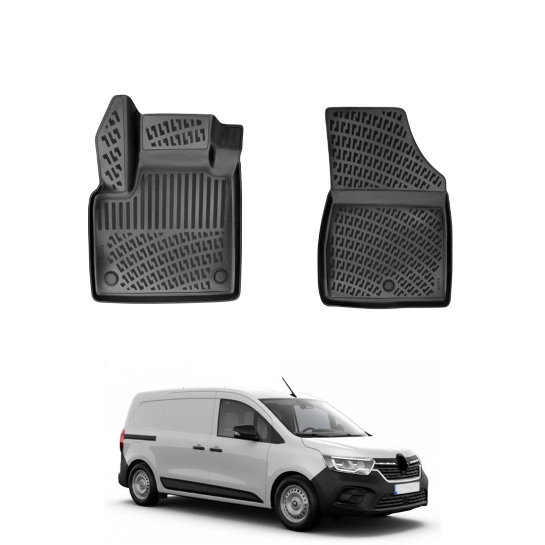Renault Kangoo 3D Paspas - Siyah (2 Parça) | 2021 ve Sonrası