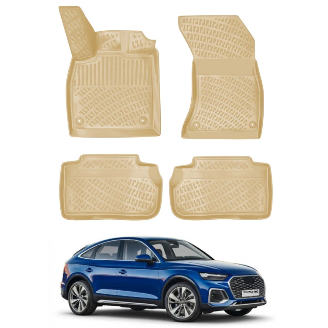 Audi Q5 Sportback 3D Paspas - Bej | 2020 ve Sonrası