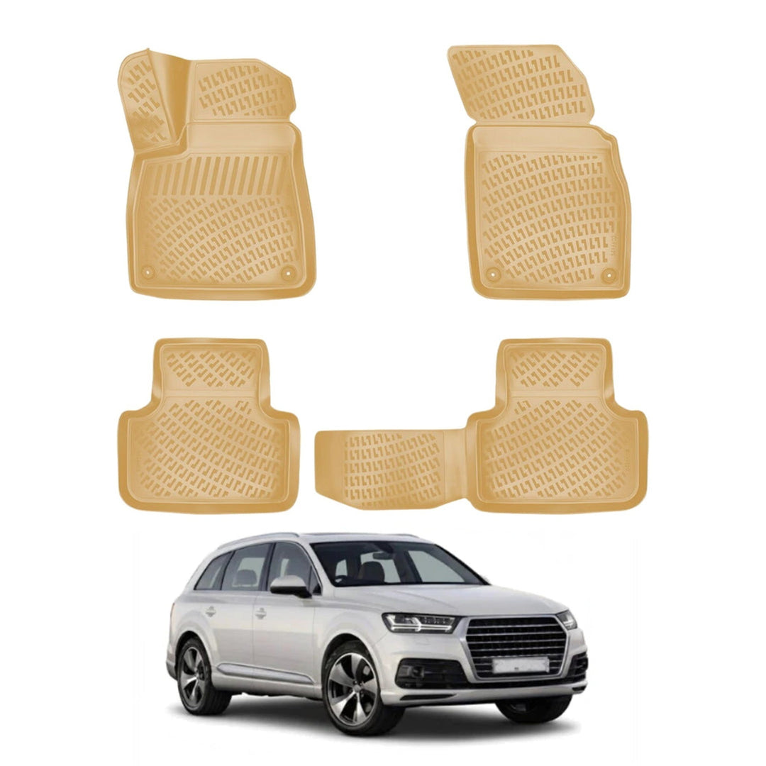 Audi Q7 e-tron 3D Paspas - Bej | 2016 ve Sonrası