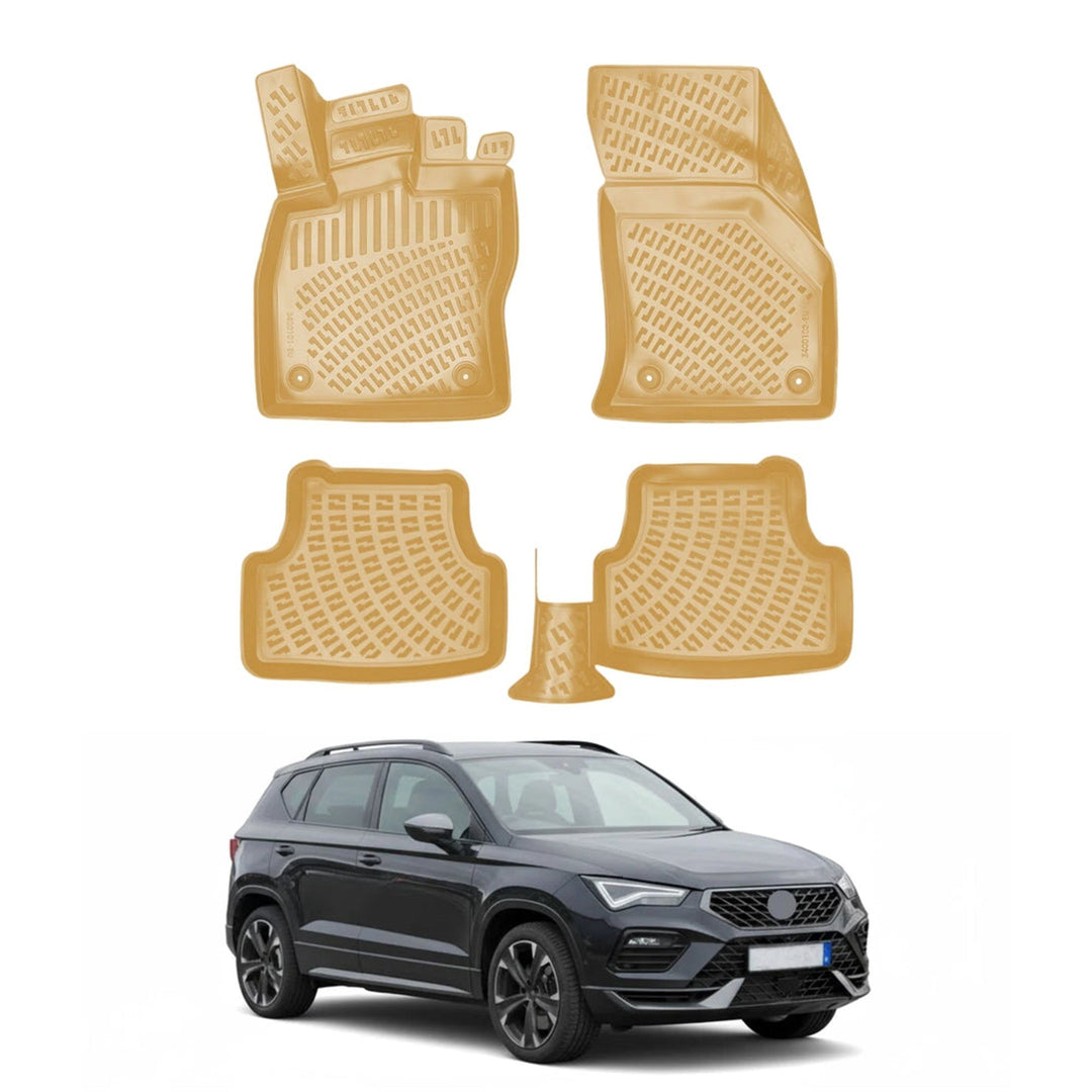 Cupra Ateca 3D Paspas - Bej | 2022 ve Sonrası