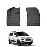 Resmi Galeri görüntüleyicisine yükleyin, Citroen Berlingo Premium 3D Paspas - Siyah (2 Parça) | 2019 ve Sonrası