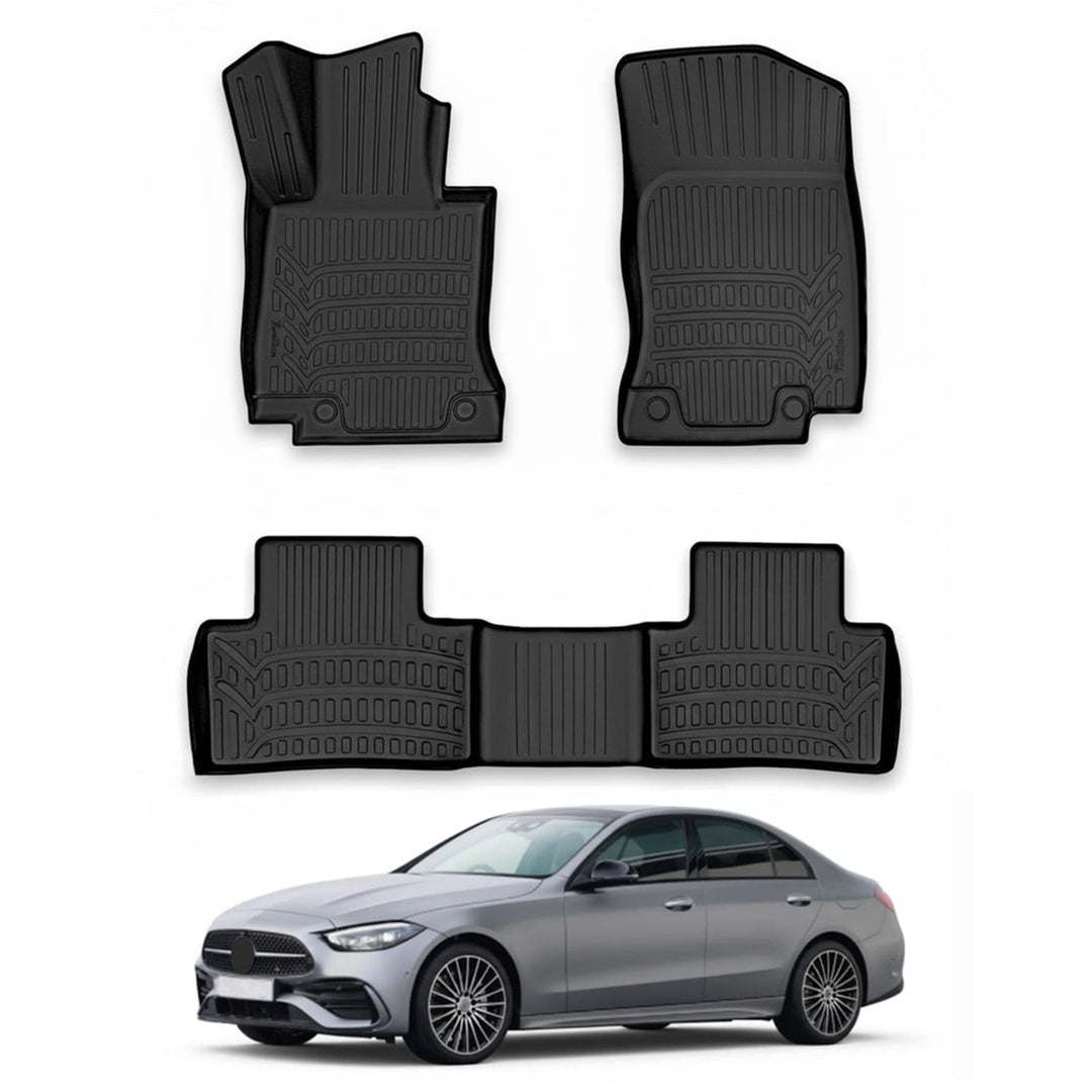 Mercedes C Class W206 Premium 3D Paspas - Siyah | 2021 ve Sonrası