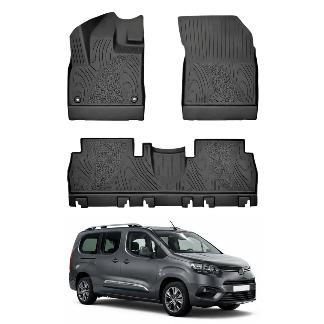 Toyota Proace City Premium 3D Paspas - Katlanabilir Ön Yolcu Koltuğu | 2019 ve Sonrası