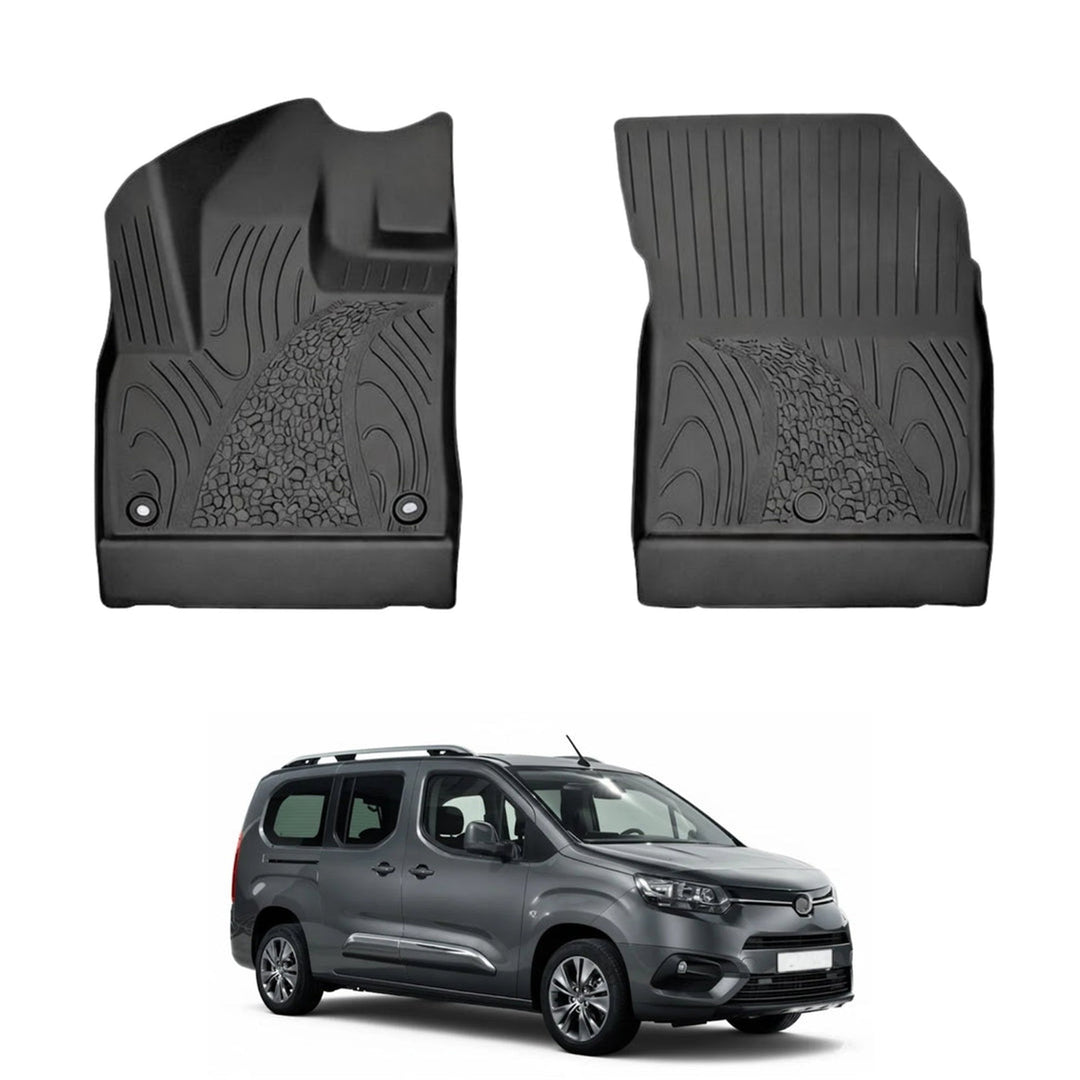 Toyota Proace City Premium 3D Paspas - Siyah (2 Parça) | 2019 ve Sonrası