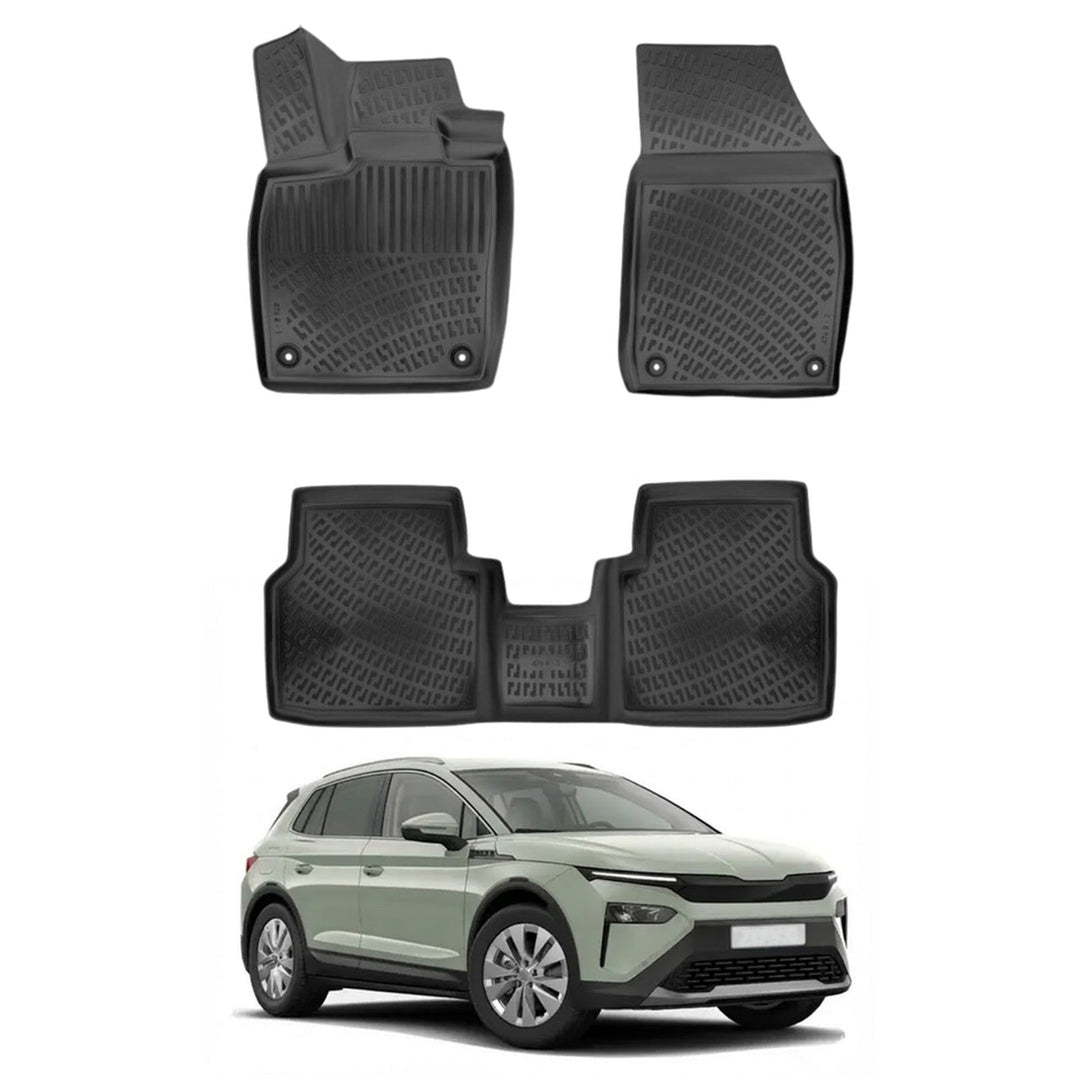 Skoda Elroq 3D Paspas - Siyah | 2024 ve Sonrası