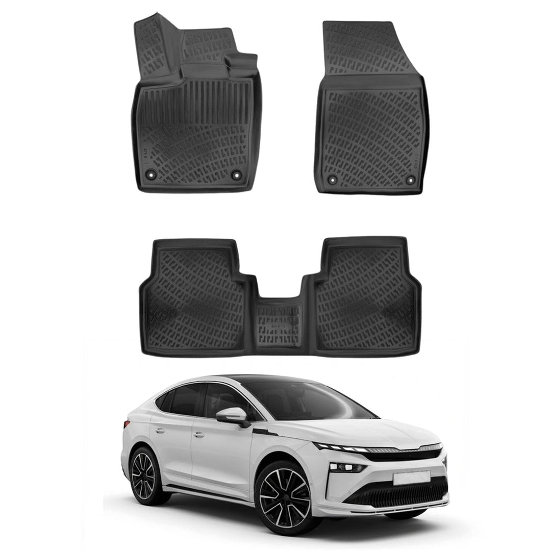 Skoda Enyaq Coupe 3D Paspas - Siyah | 2021 ve Sonrası