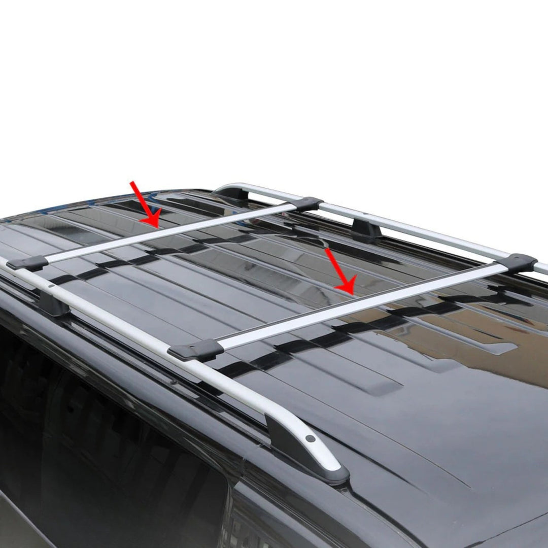 Audi A4 Avant Ara Atkı Gri- Elegance v1 (2 Parça) | 2001-2007 Arası, SW