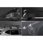 Resmi Galeri görüntüleyicisine yükleyin, Audi Q3 Ara Atkı Siyah- Bold Bar v2 (2 Parça) | 2018 ve Sonrası