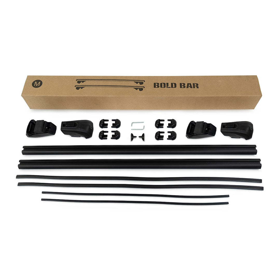 Audi Q5 Ara Atkı Siyah- Bold Bar v2 (2 Parça) | 2008-2016 Arası