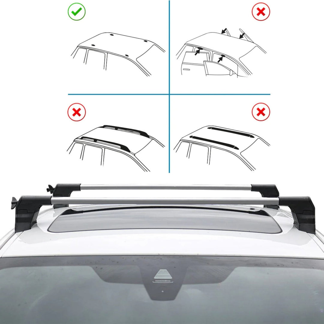 BMW 1 Serisi E87 Ara Atkı Gri- Elegance v3 (2 Parça) | 2004-2011 Arası, HB