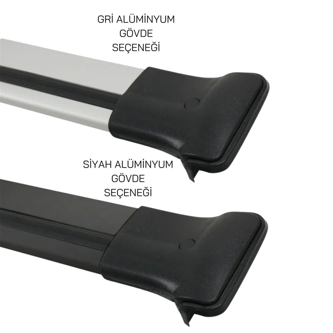 BMW X5 E53 Ara Atkı Gri- Elegance v1 (2 Parça) | 2000-2006 Arası