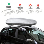 Resmi Galeri görüntüleyicisine yükleyin, Universal Boldbar Ara Atkı Gri- Bold Bar v1 L (97-119 cm, Metal Kilit, 2 Parça)